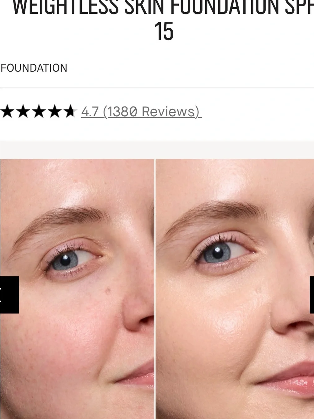 NIB Bobbi Brown Weightless Skin Foundation SPF 15 -Neutral Sand(N-030)